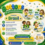 Arquivo Digital Bottons Brasil