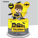 Topo de Bolo Batman Baby - Arquivo Digital