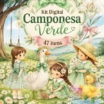 Kit Digital Camponesa Verde