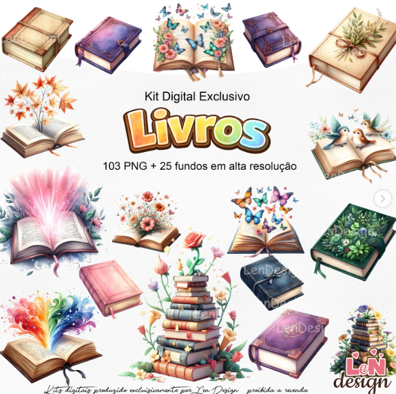 198 - Livros Kit Digital Livros - Imagem 1