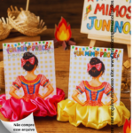 Arquivo de Corte Card Xuxinha Festa Caipira