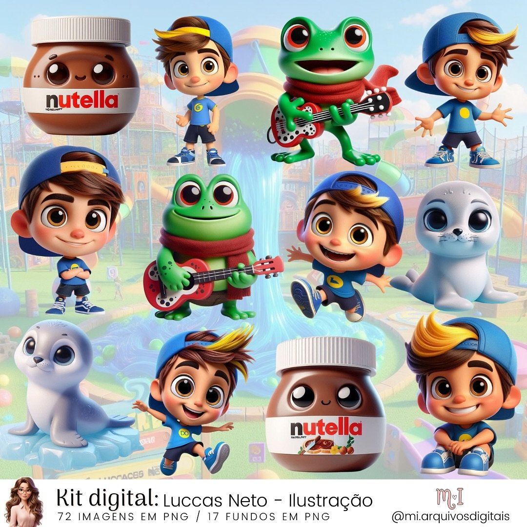 247 - Luccas Neto Kit Digital Luccas Neto - Imagem 1