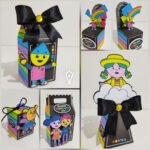 Arquivo de Corte Kit Festa Charlie_s Colorforms City