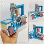 Arquivo de Corte Centro de Mesa Com Quadro