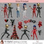 Kit Digital Ladybug e Cat Noir
