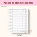 Agenda Cliente 2027 - Arquivo Digital