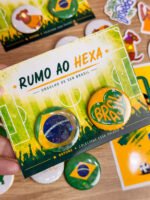 ARTES BOTONS BRASIL - Arquivo de Corte - Imagem 17