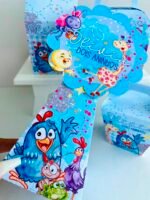 Arquivo de Corte Kit Festa Galinha Pintadinha - Imagem 5