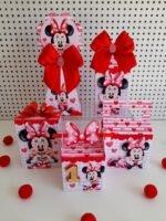 Arquivo de Corte Kit Festa Minnie Vermelha