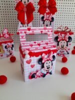 Arquivo de Corte Kit Festa Minnie Vermelha - Imagem 5