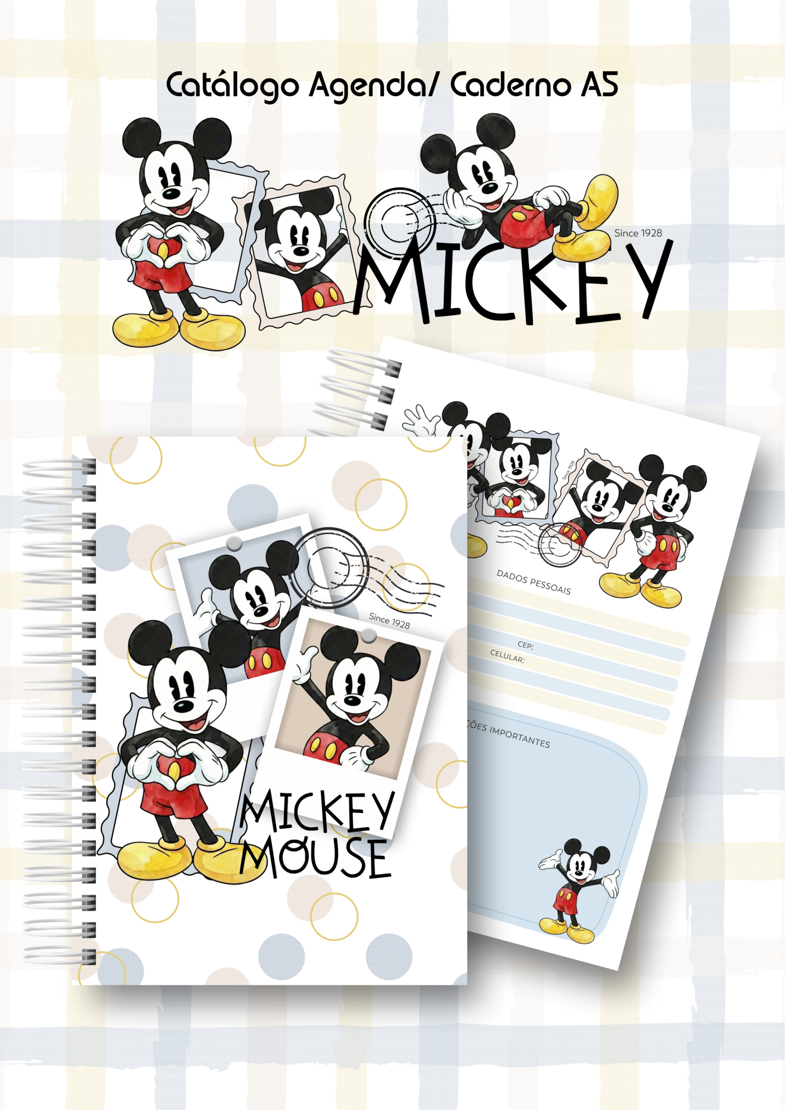 06- COLEÇÃO NOSTALGIA MICKEY Arquivo Digital Coleção Nostalgia Mickey - Imagem 1
