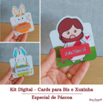 Card Bis e Xuxinha - Páscoa - Arquivo Digital
