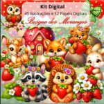 Kit Digital Bosque dos Morangos