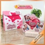 Porta fotos de mesa com sacola – Dia dos namorados - Arquivo Digital