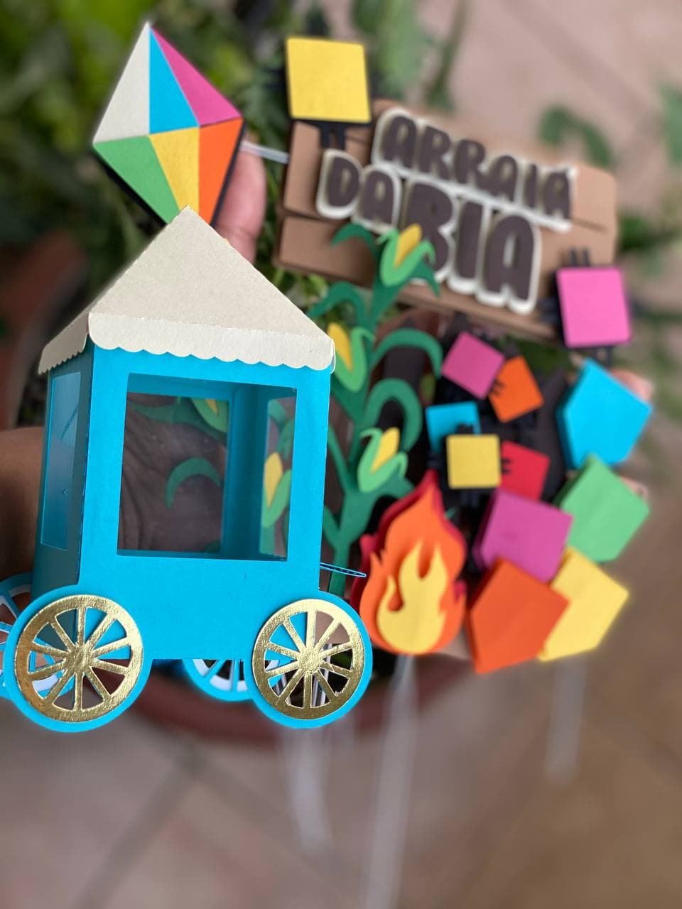 1 - Topo de Bolo Arraial Topo de Bolo - Arraia - Arquivo Digital - Imagem 1
