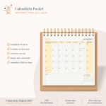 Calendário Pocket 2027 - Arquivo Digital