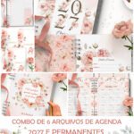 COMBO 6 Agendas 2027 e Permanente COM e SEM HORÁRIOS Refúgio - Arquivo Digital
