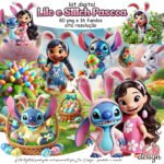 Kit Digital Lilo e Stitch Páscoa