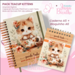 Arquivo Digital Pack Teacup  Kittens