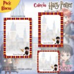Arquivo Digital Pack Blocos - Coleção Harry Potter