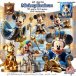 Kit Digital Mickey Realeza