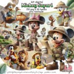 Kit Digital Mickey Safari