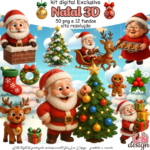 Kit Digital Natal 3D