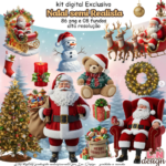 Kit Digital Natal Semi Realista