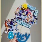 Arquivo de Corte Topo de Bolo Bluey