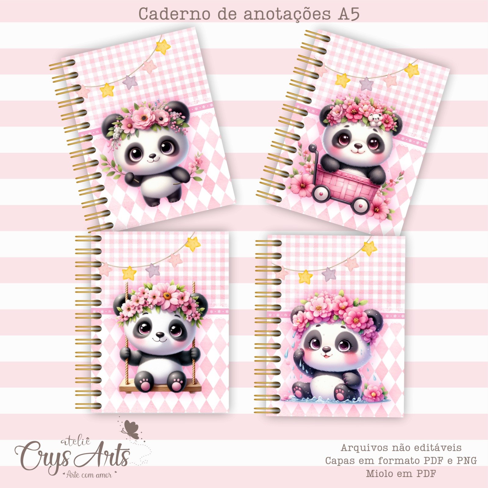 15 - KIT PANDA Arquivo Digital Kit Panda - Imagem 1