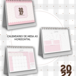 Calendário de Mesa 2027 - Arquivo Digital