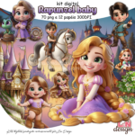 Kit Digital Rapunzel Baby