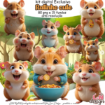 Kit Digital Ratinho Cute
