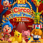 Kit Digital Circo do Plim Plim