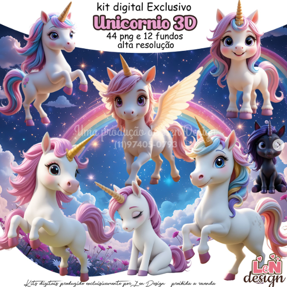 178 - Unicornio Kit Digital Unicornio - Imagem 1