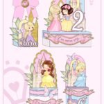 Arquivo De Corte Kit Festa Princesas Disney Cute