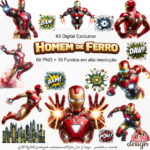 Kit Digital Homem de Ferro
