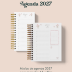 Agenda 2027 Coleção Laços & Rosas Wire-o - Arquivo Digital