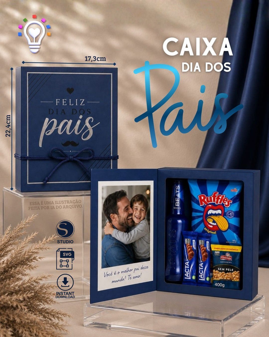 2 - CAIXA DIA DOS PAIS Caixa - Dia dos Pais - Arquivo Digital - Imagem 1