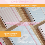 Combo Agendas 2027 - Arquivo Digital