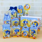 Arquivo De Corte Kit Festa Sonic