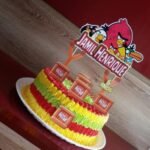 Topo de Bolo - Angry Birds - Arquivo Digital