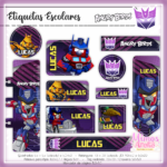 Arquivo Digital Volta ás Aulas Angry Birds Transformers