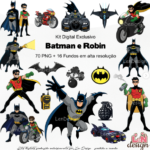 Kit Digital Batman e Robin