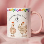 Caneca Eu e Você, Juntas no Caos - Arquivo Digital