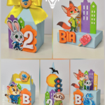 Arquivo De Corte Kit Festa Zootopia