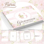 COLEÇÃO MATERNIDADE NEW REBORN FLORAL ROSA