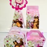 Arquivo de Corte Kit Festa Masha e o Urso