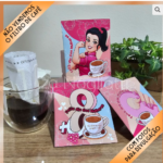 Envelope sache para filtro de café - Dia das mulheres - Arquivo Digital