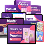 Kit Sacolas Criativas - Arquivo Digital